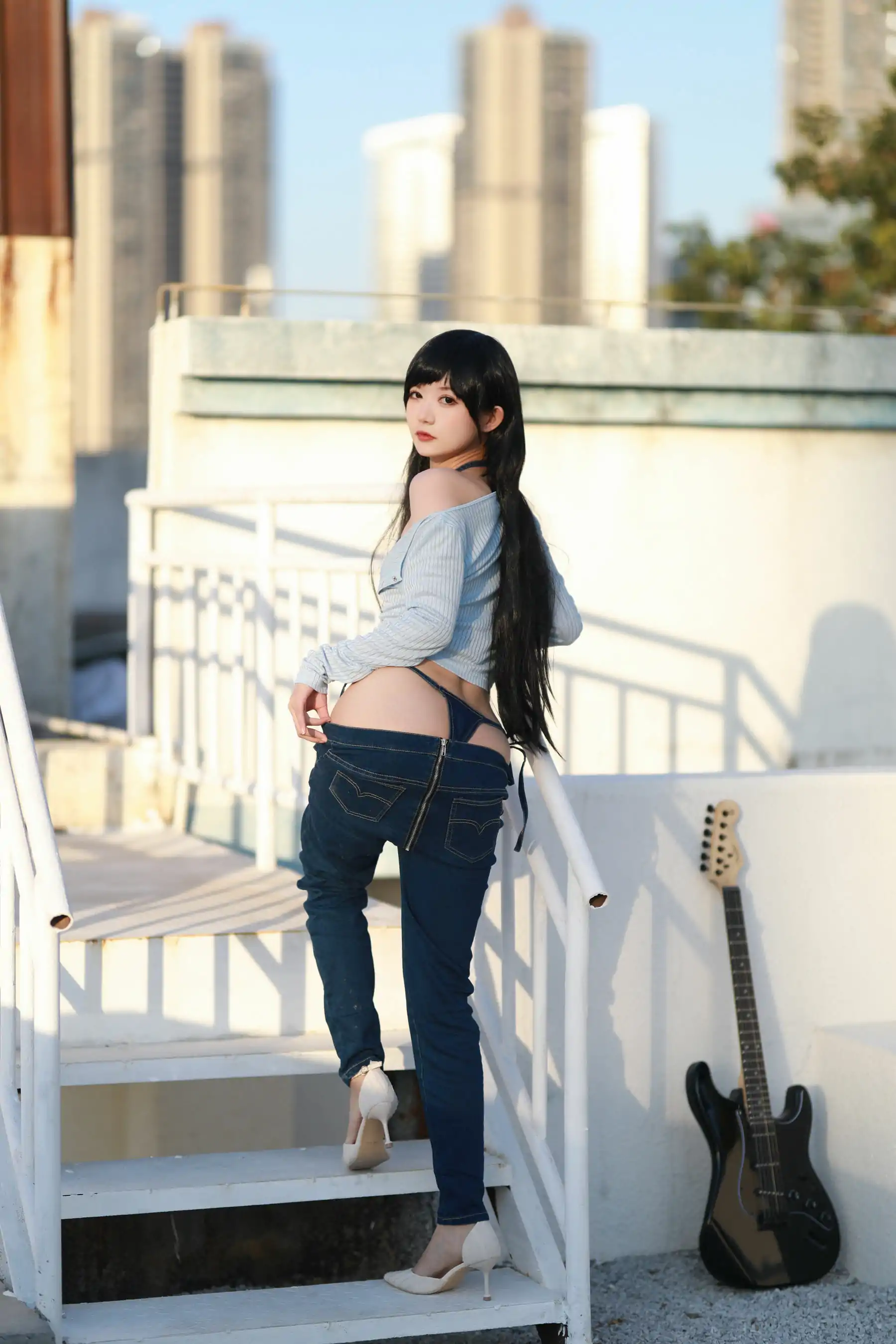 51酱 - 吉他牛仔裤