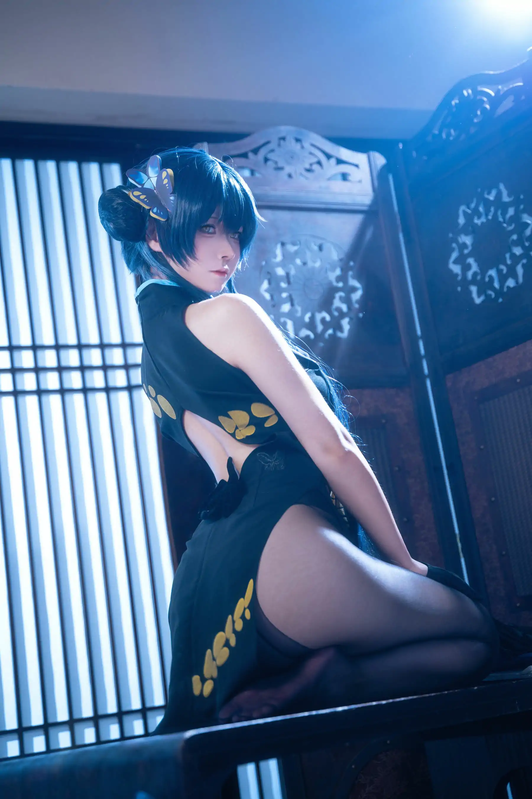 Seya-狮砸 - 蔚蓝档案 妃咲 旗袍