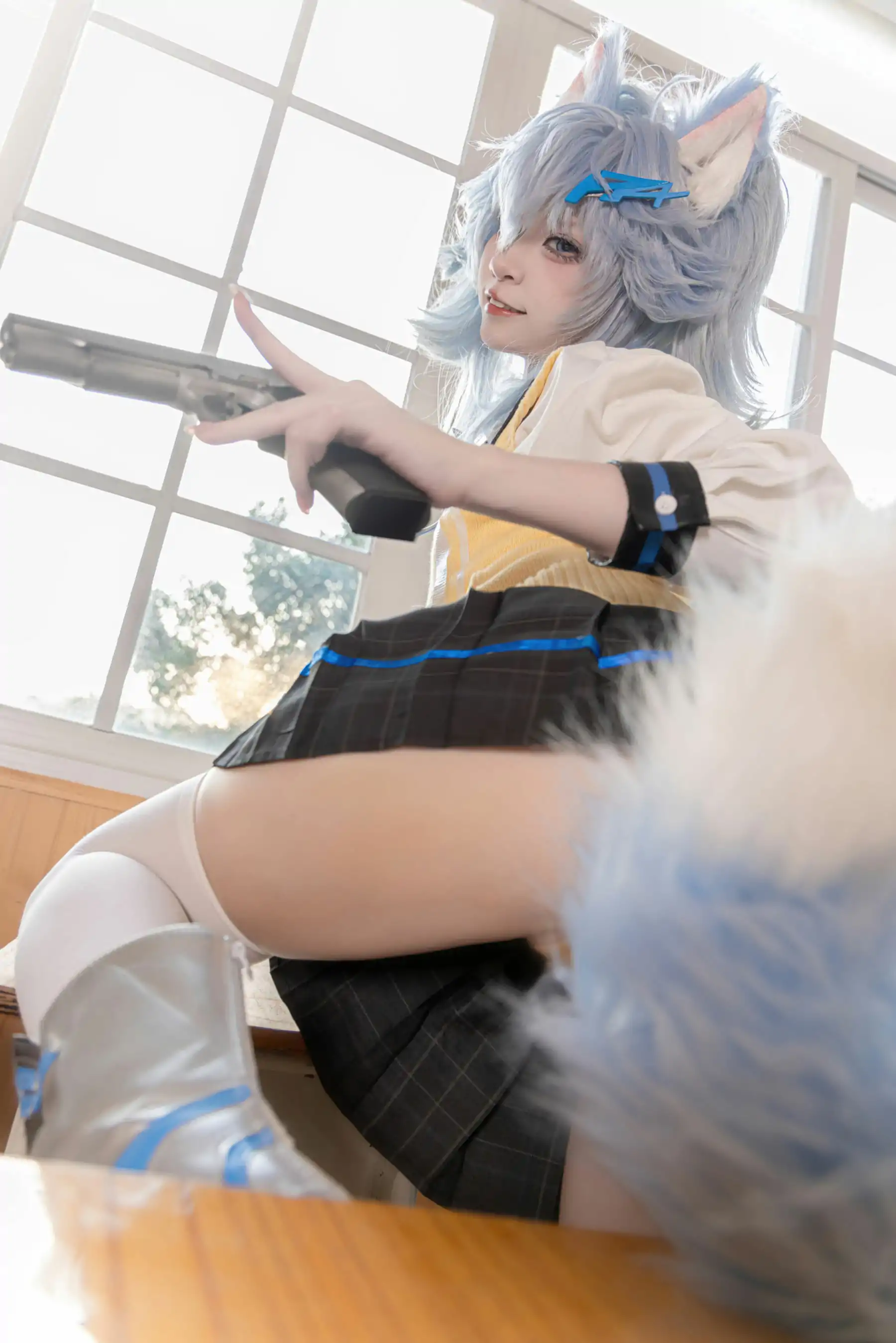 纸悦Etsu_ko - 少女前线 PA-15 高校心跳物语