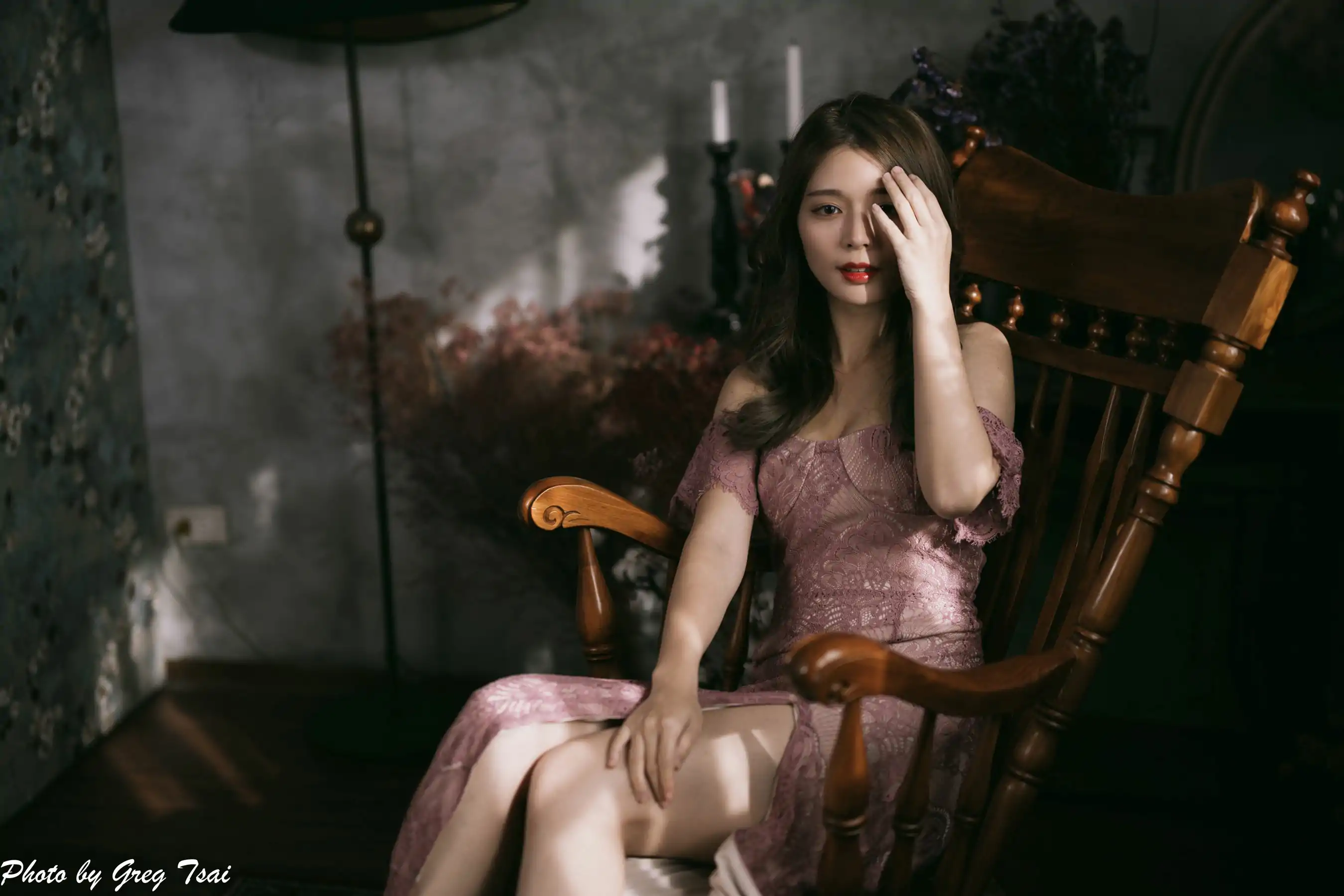 筱筱 - 蕾丝长裙