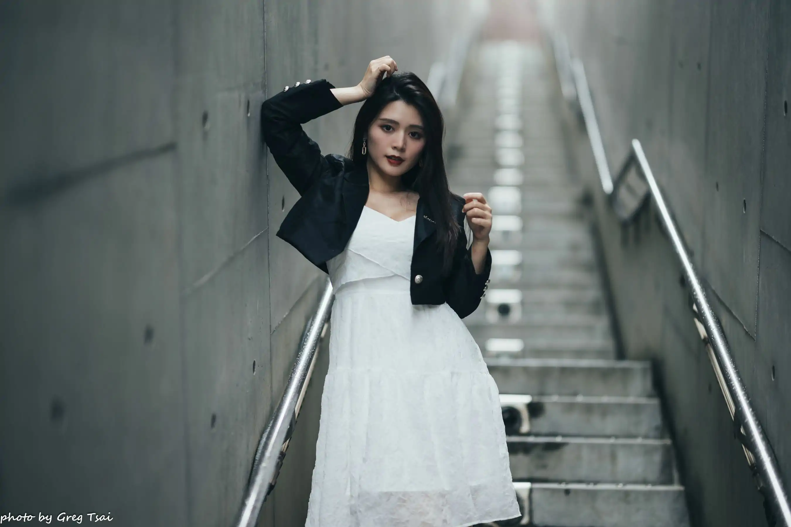 筱筱 - 天台连衣裙