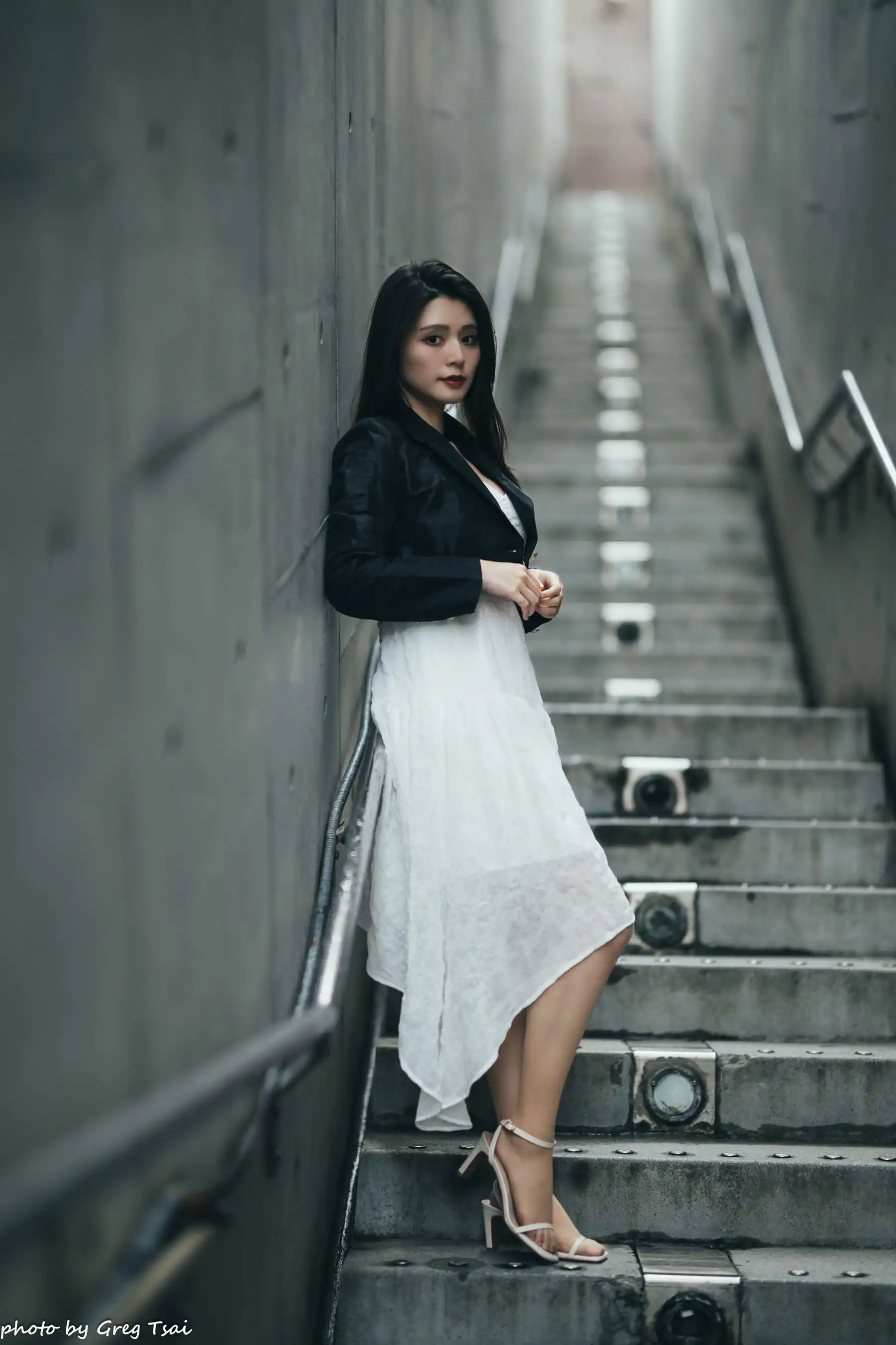 筱筱 - 天台连衣裙