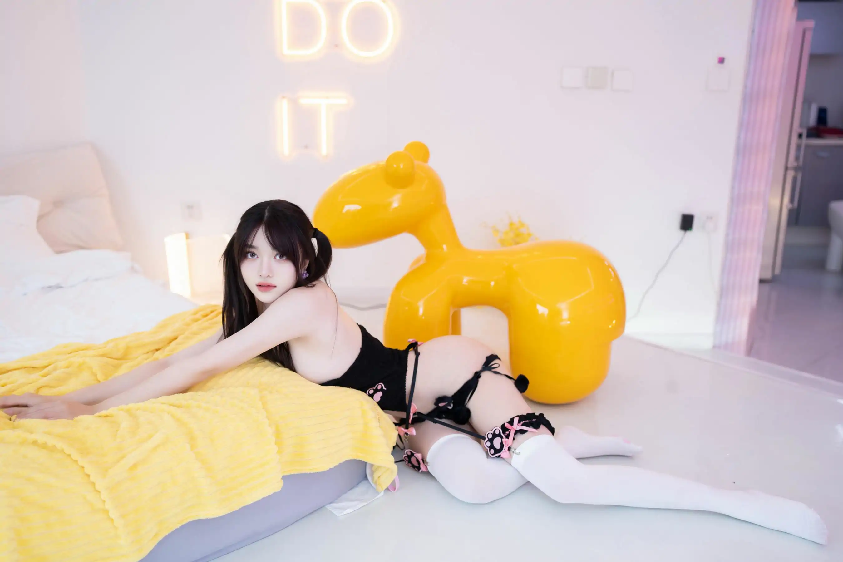 白露lulu - 白丝童真套装