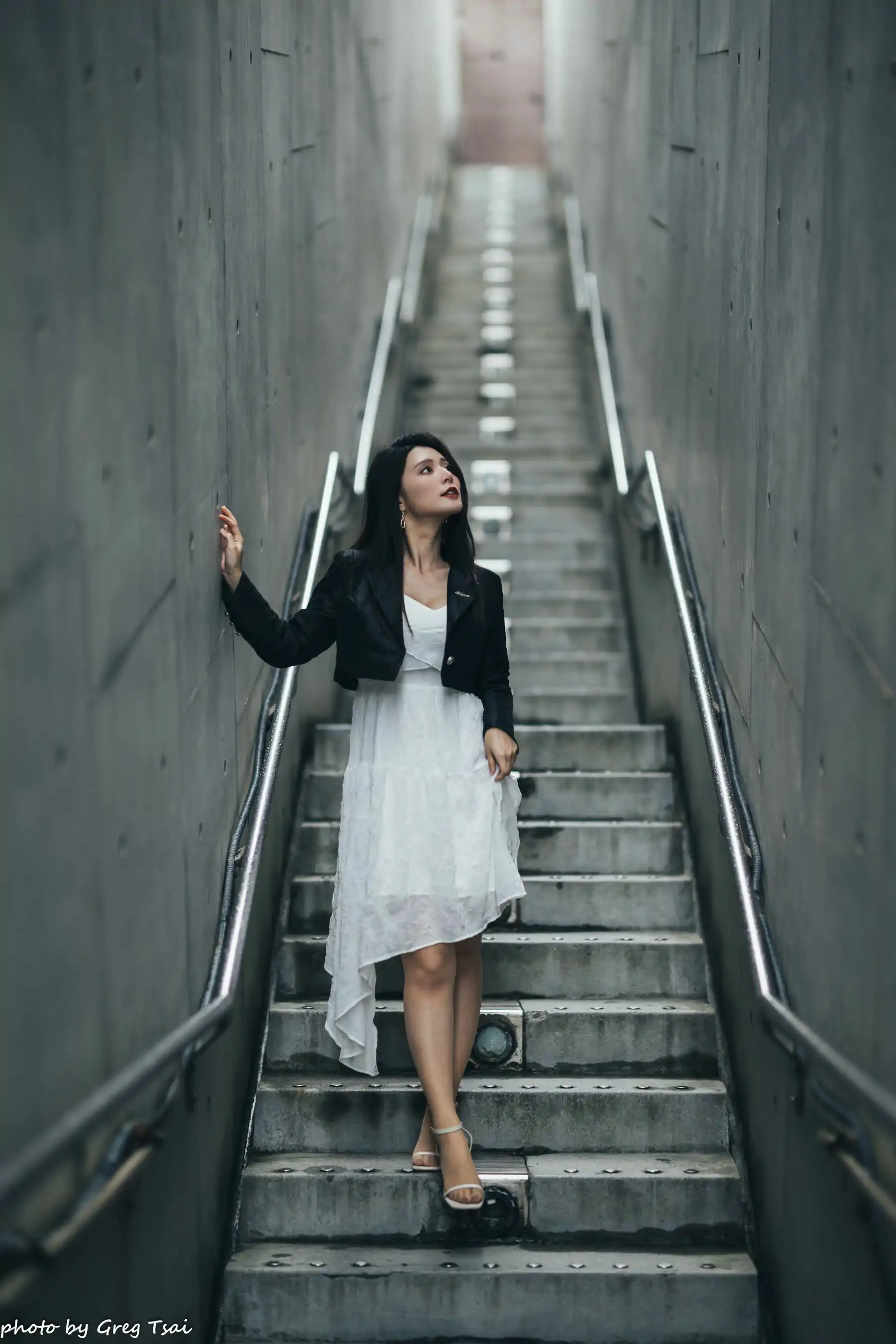 筱筱 - 天台连衣裙