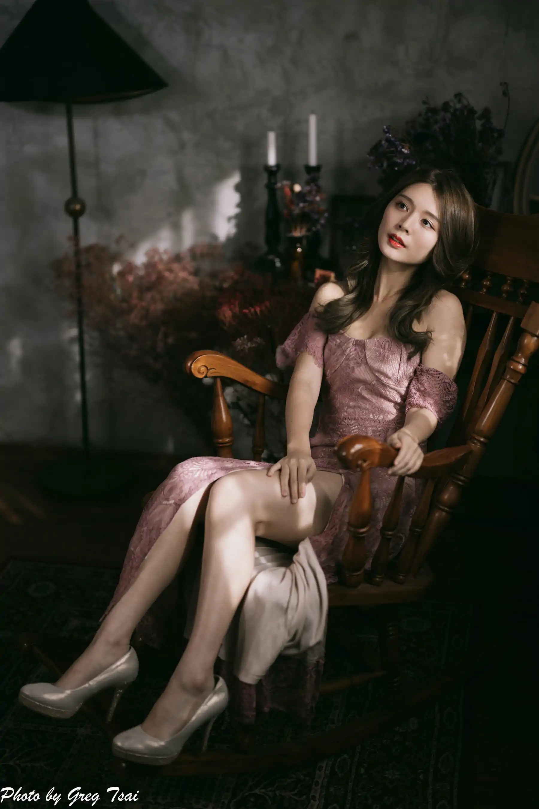 筱筱 - 蕾丝长裙