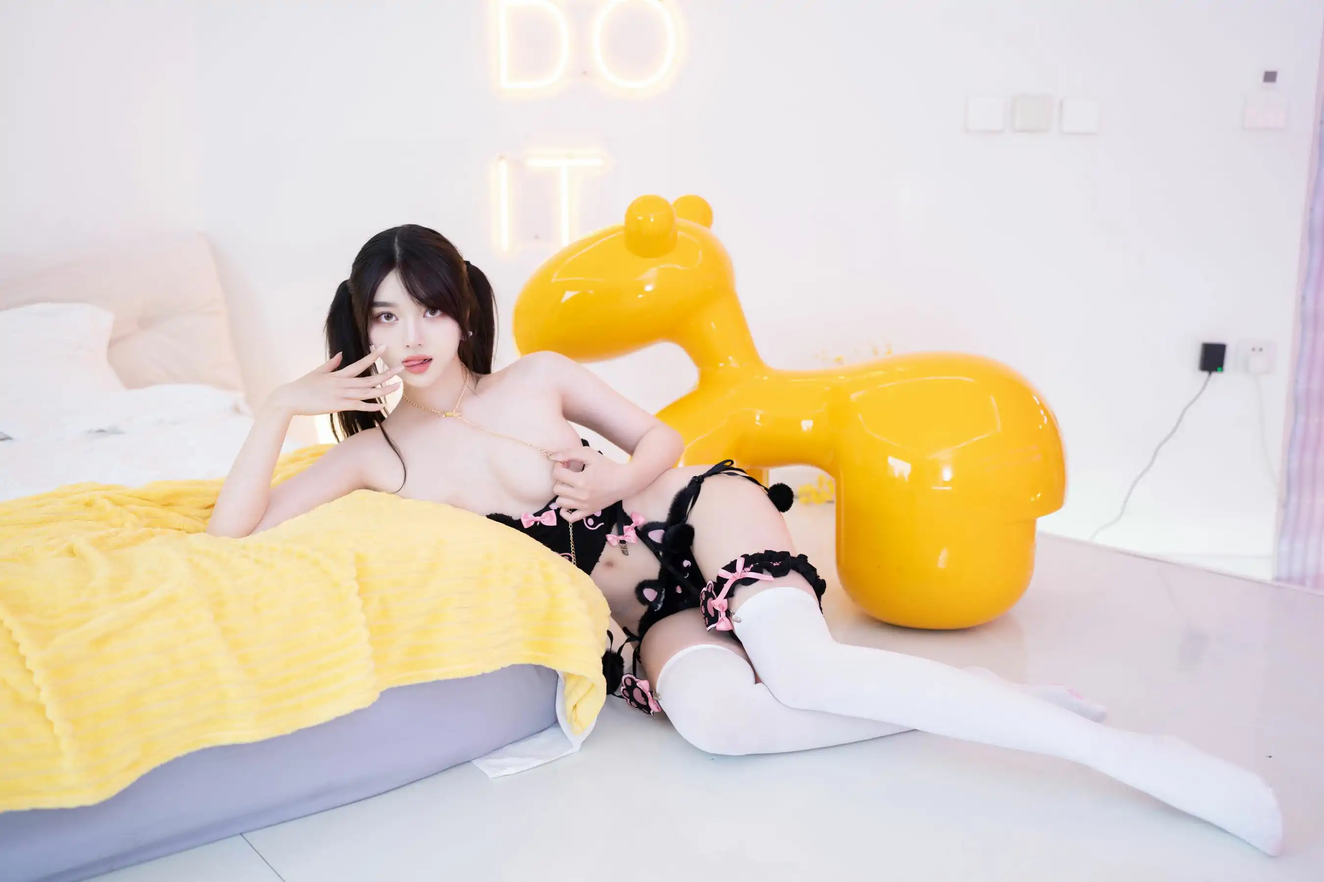 白露lulu - 白丝童真套装