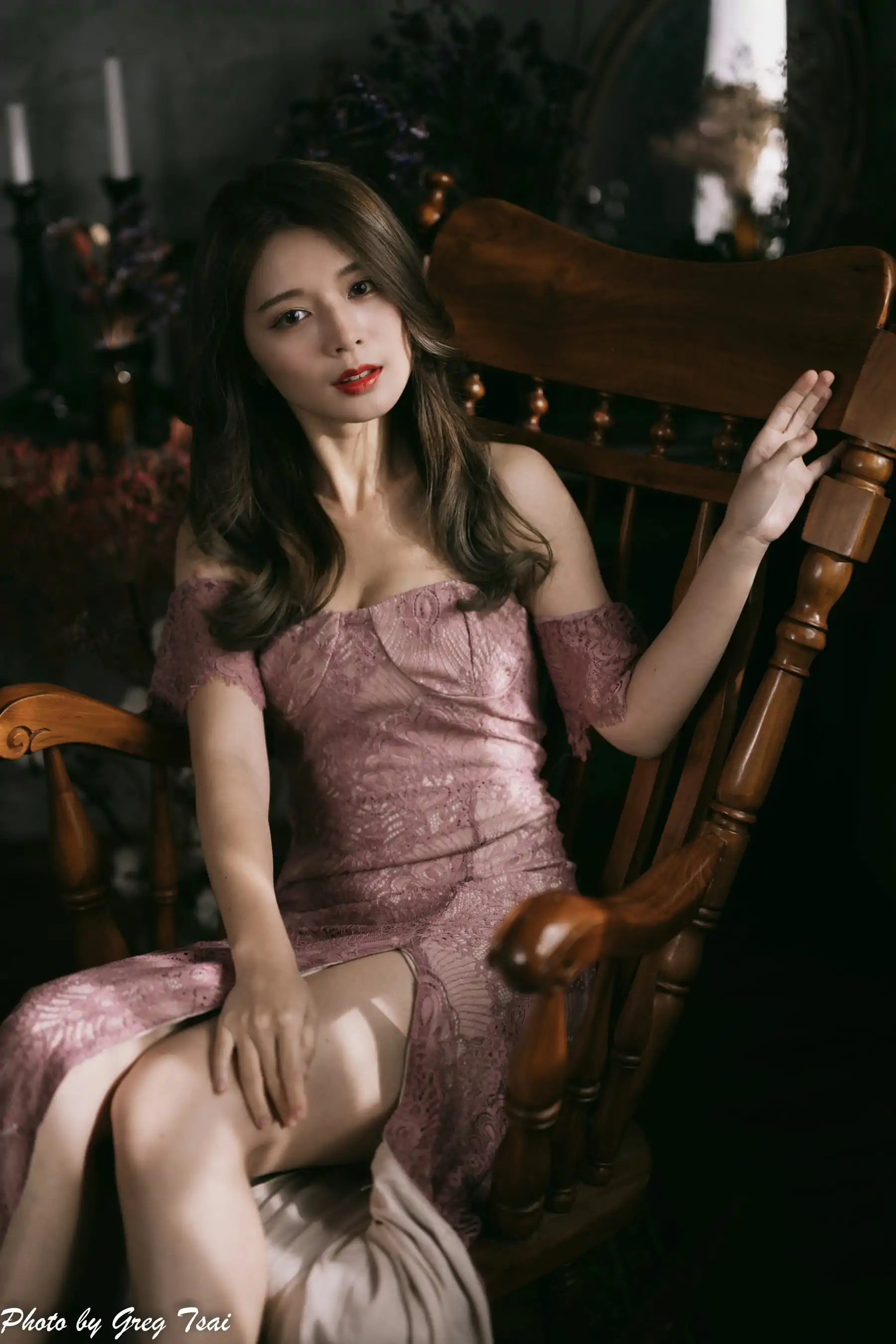 筱筱 - 蕾丝长裙