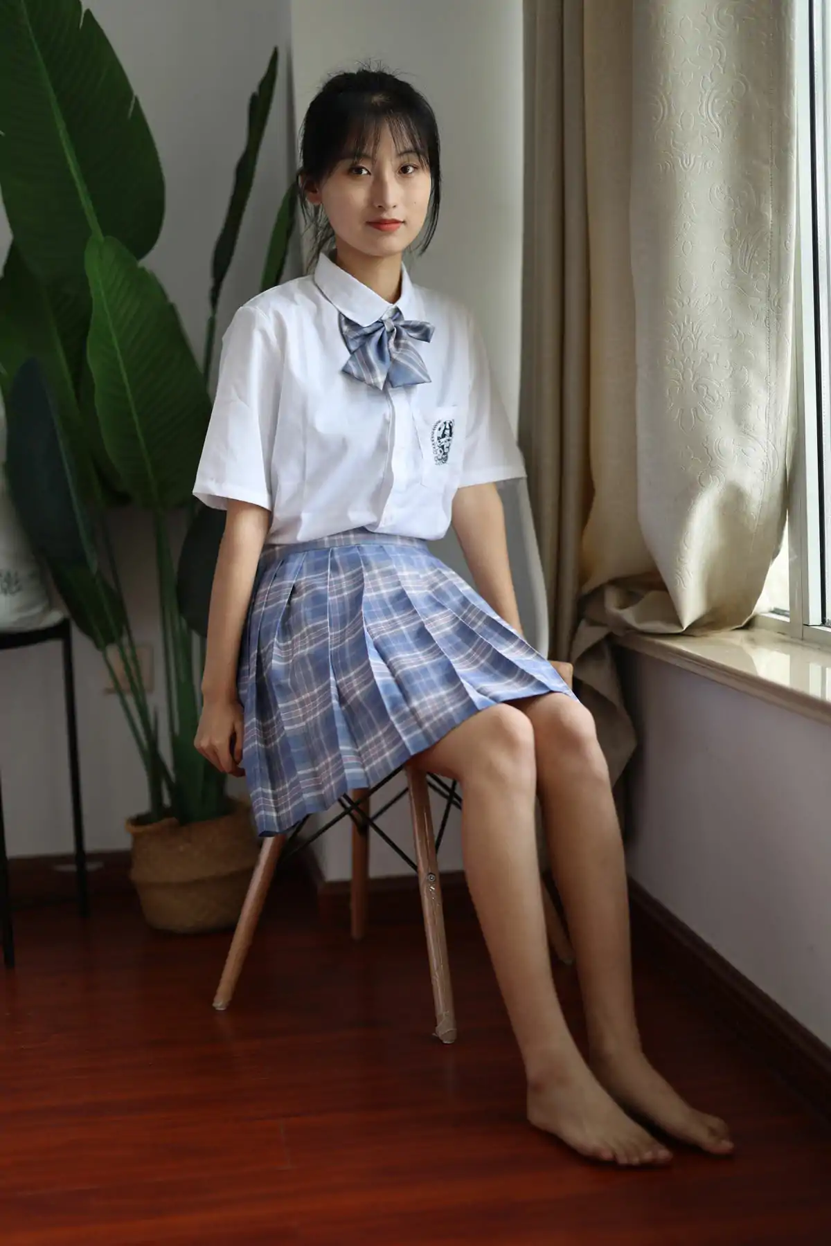 三禾摄影 No.001 雪雪 室内JK