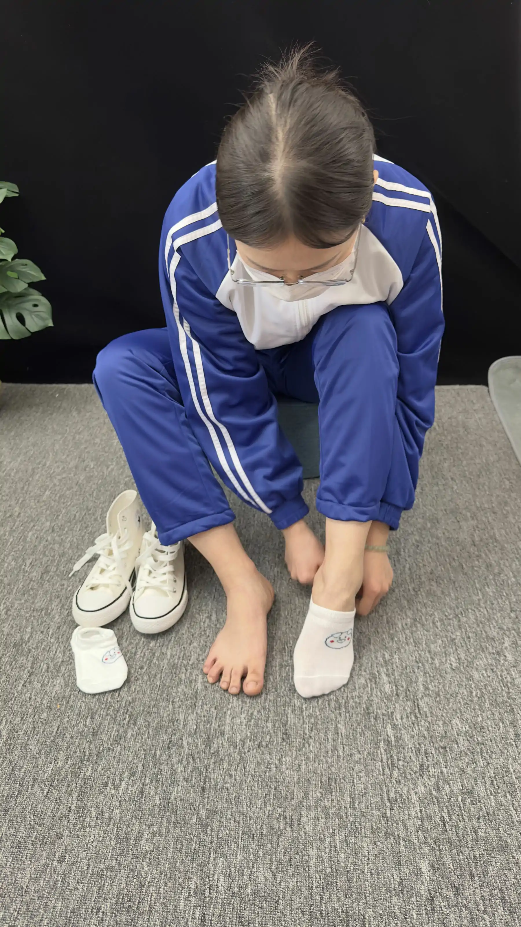 三禾摄影 No.008 校服 帆布鞋 船袜 短丝