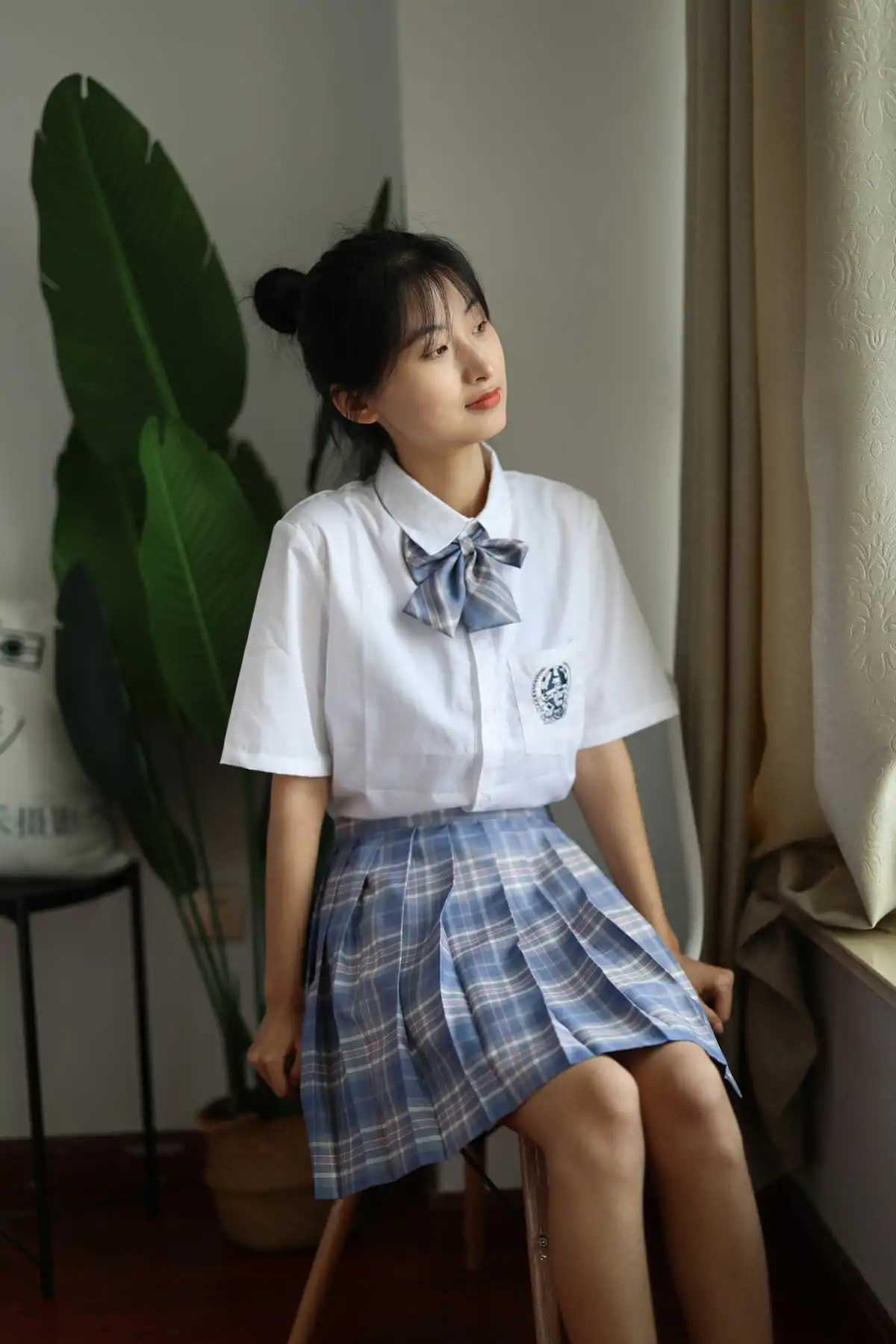 三禾摄影 No.001 雪雪 室内JK