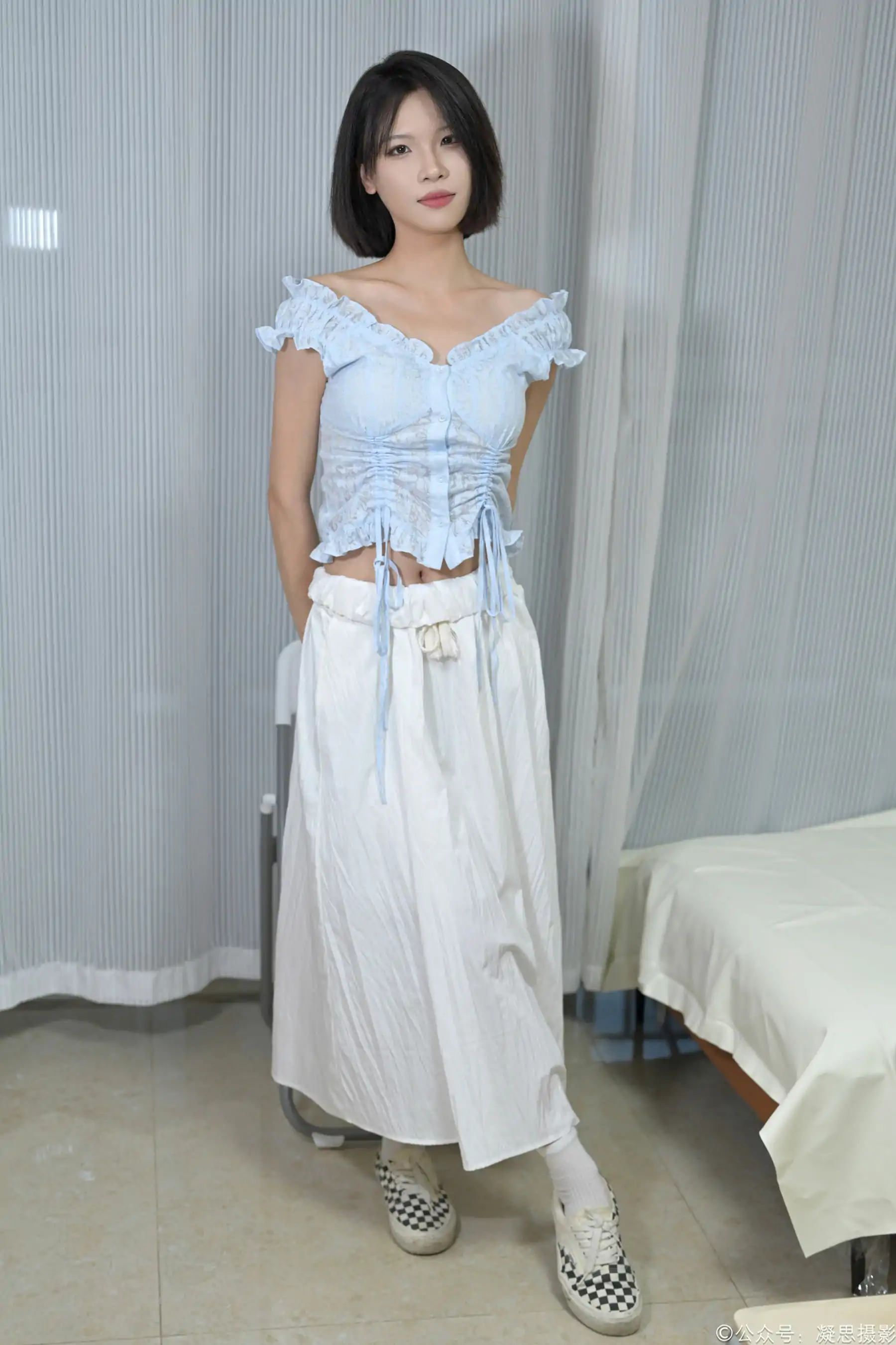 凝思摄影 No.007 小睿 - 长裙、短白袜、平底鞋