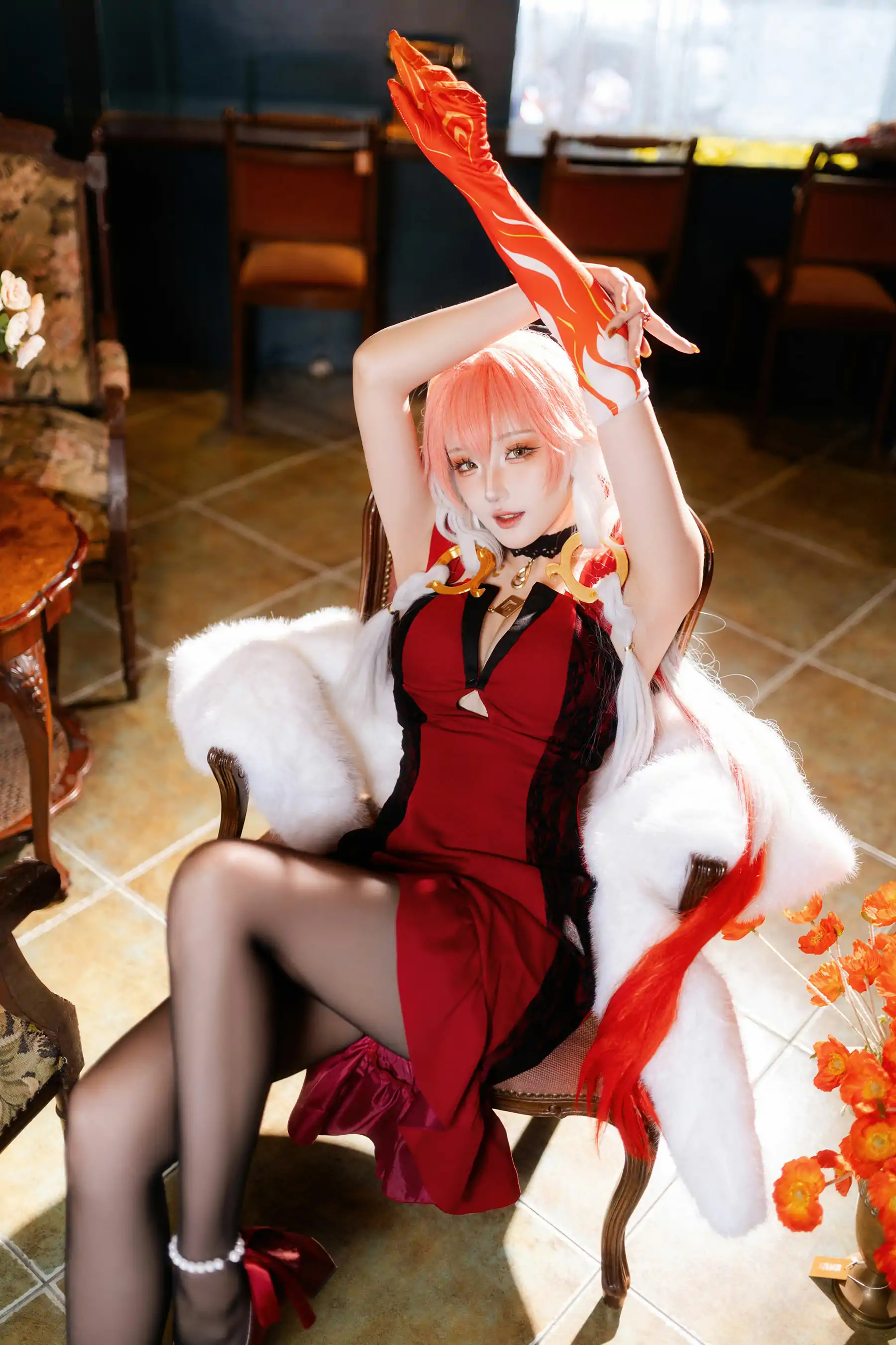Coser 瓜希酱 福利 - 鸣潮 长离必胜客