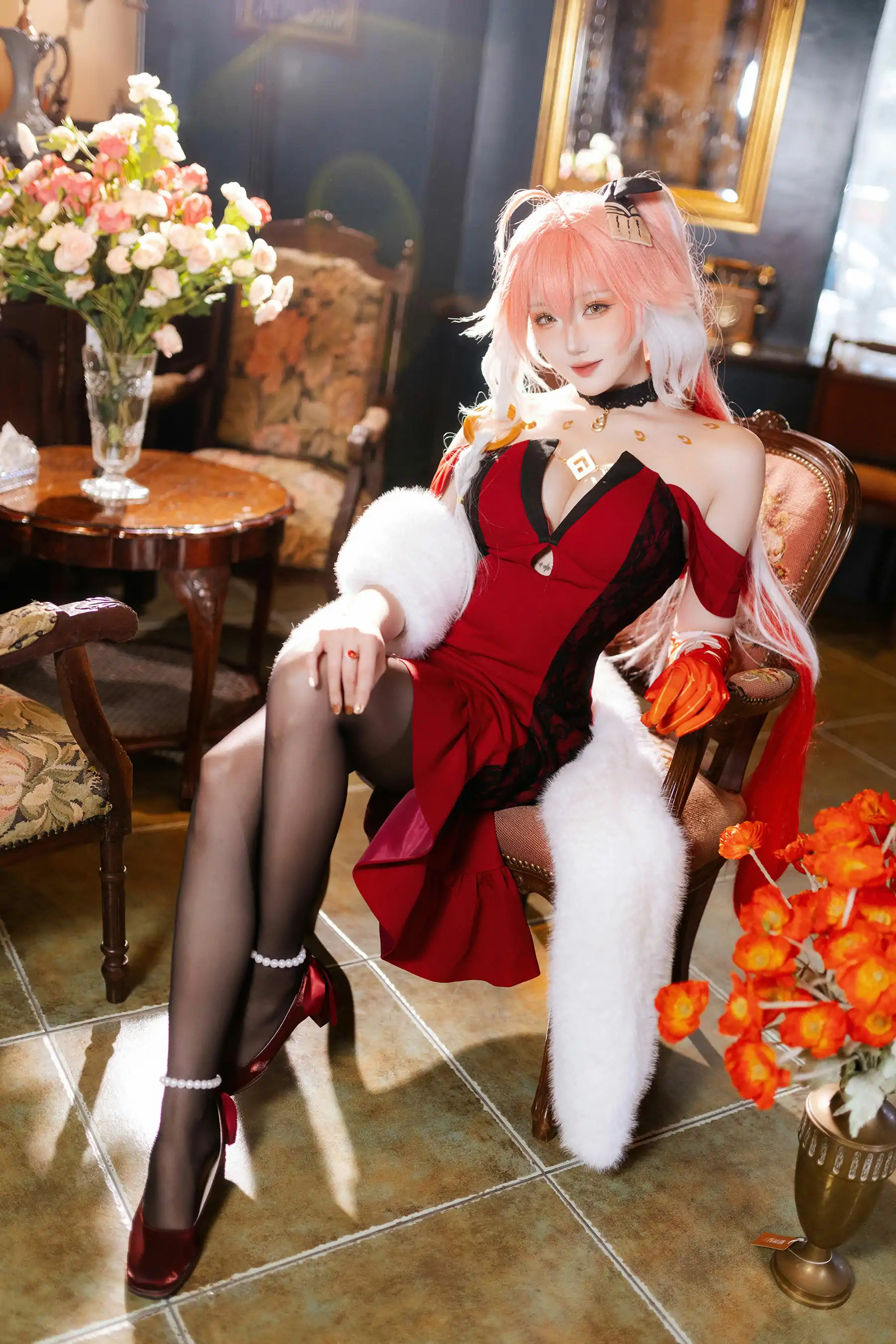 Coser 瓜希酱 福利 - 鸣潮 长离必胜客