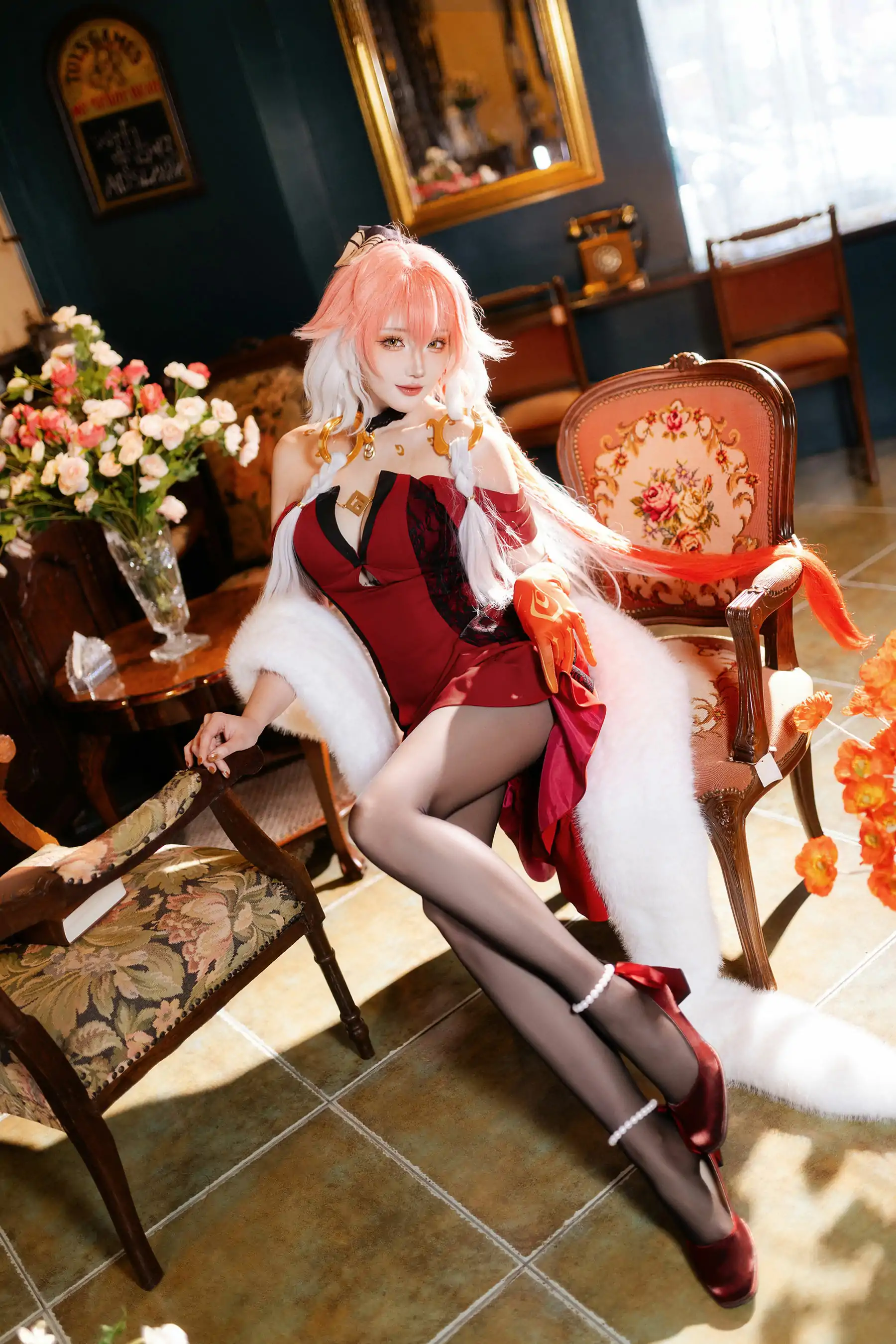 Coser 瓜希酱 福利 - 鸣潮 长离必胜客