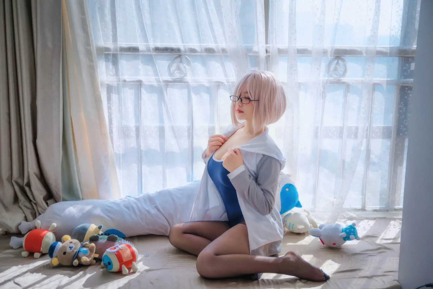 阿半今天很开心 - FGO 玛修 同人体操服