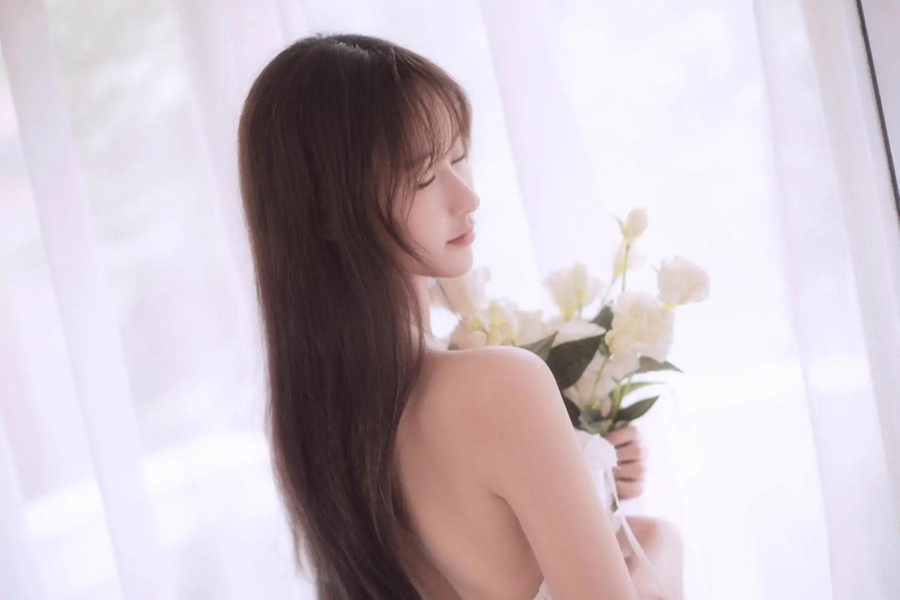 羽生三未 图集 - 日系睡裙