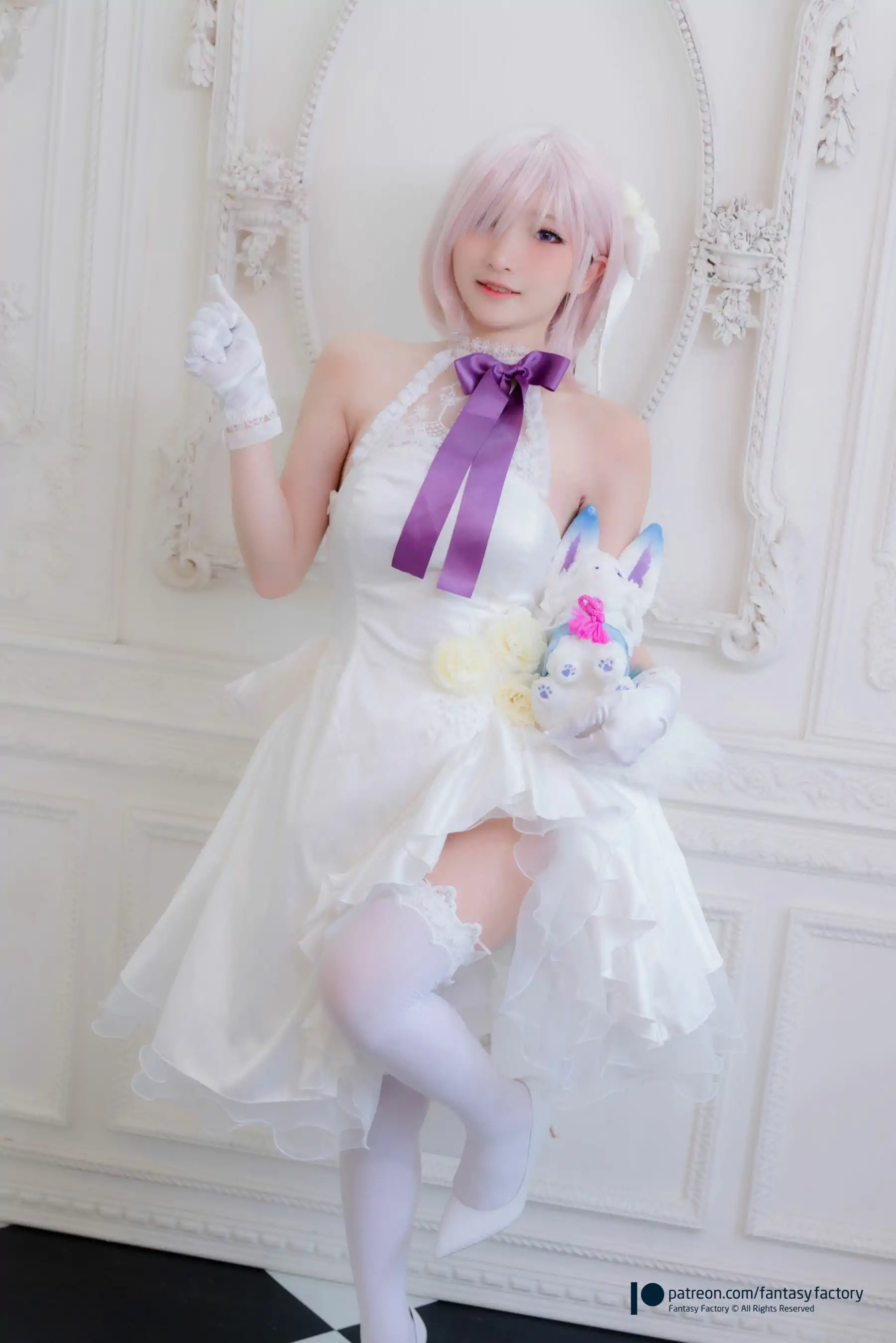 [Fantasy Factory] 小丁 Cosplay写真 - Mashu Kyrielight FateGrand Order