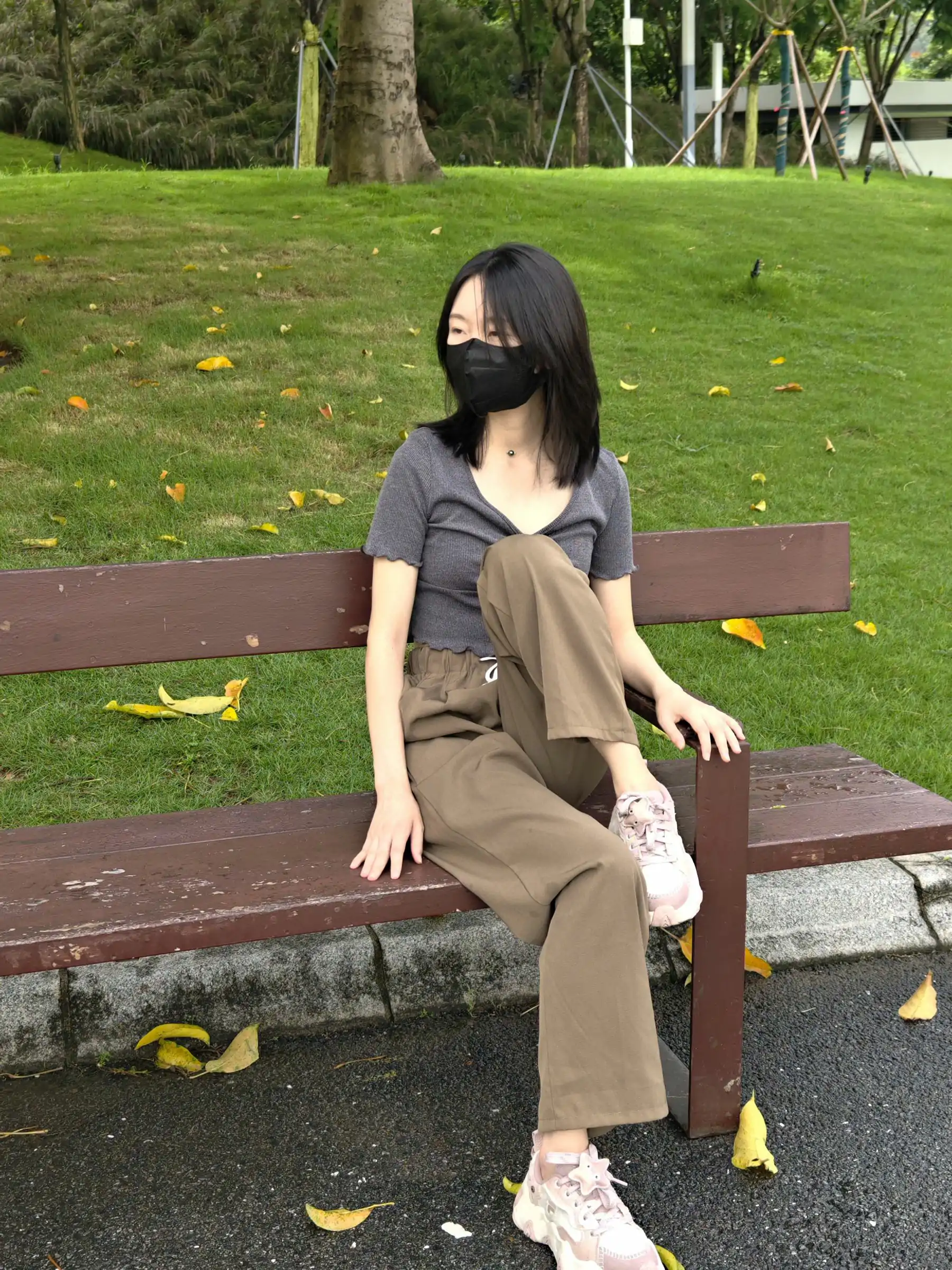 个人约拍 - 02号作品 口罩嫩白脚
