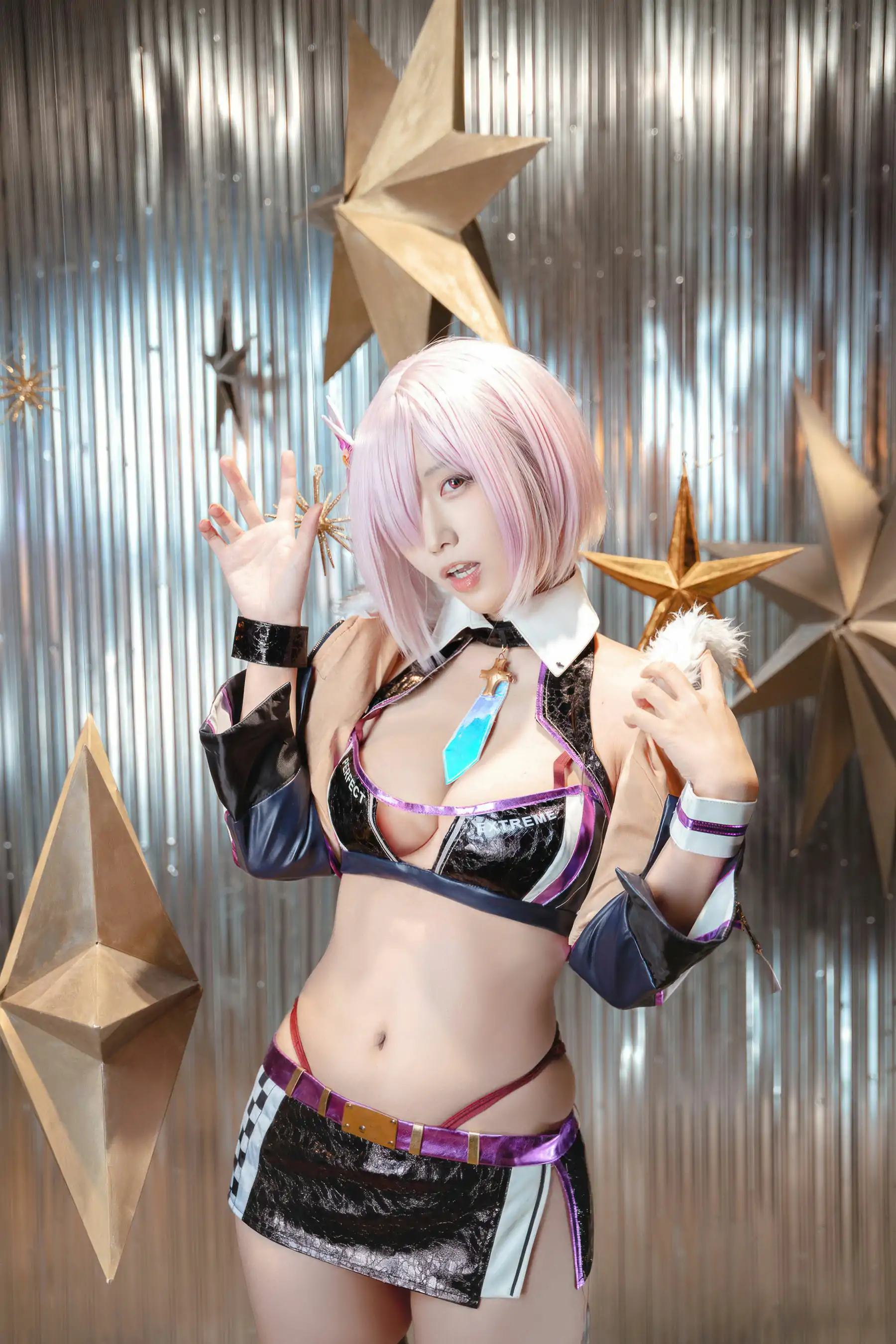 动漫博主 切切celia - FGO 玛修赛车服