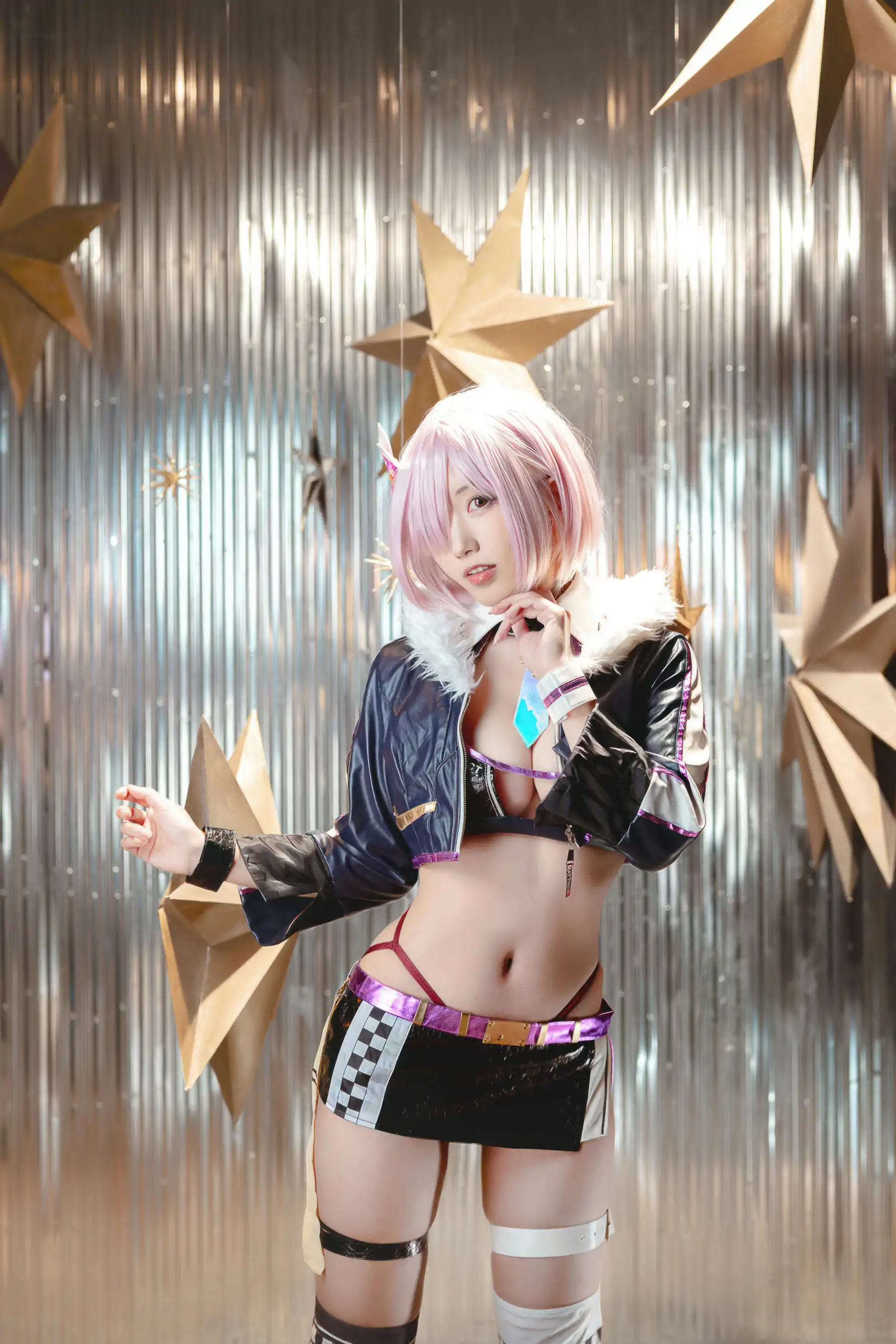 动漫博主 切切celia - FGO 玛修赛车服