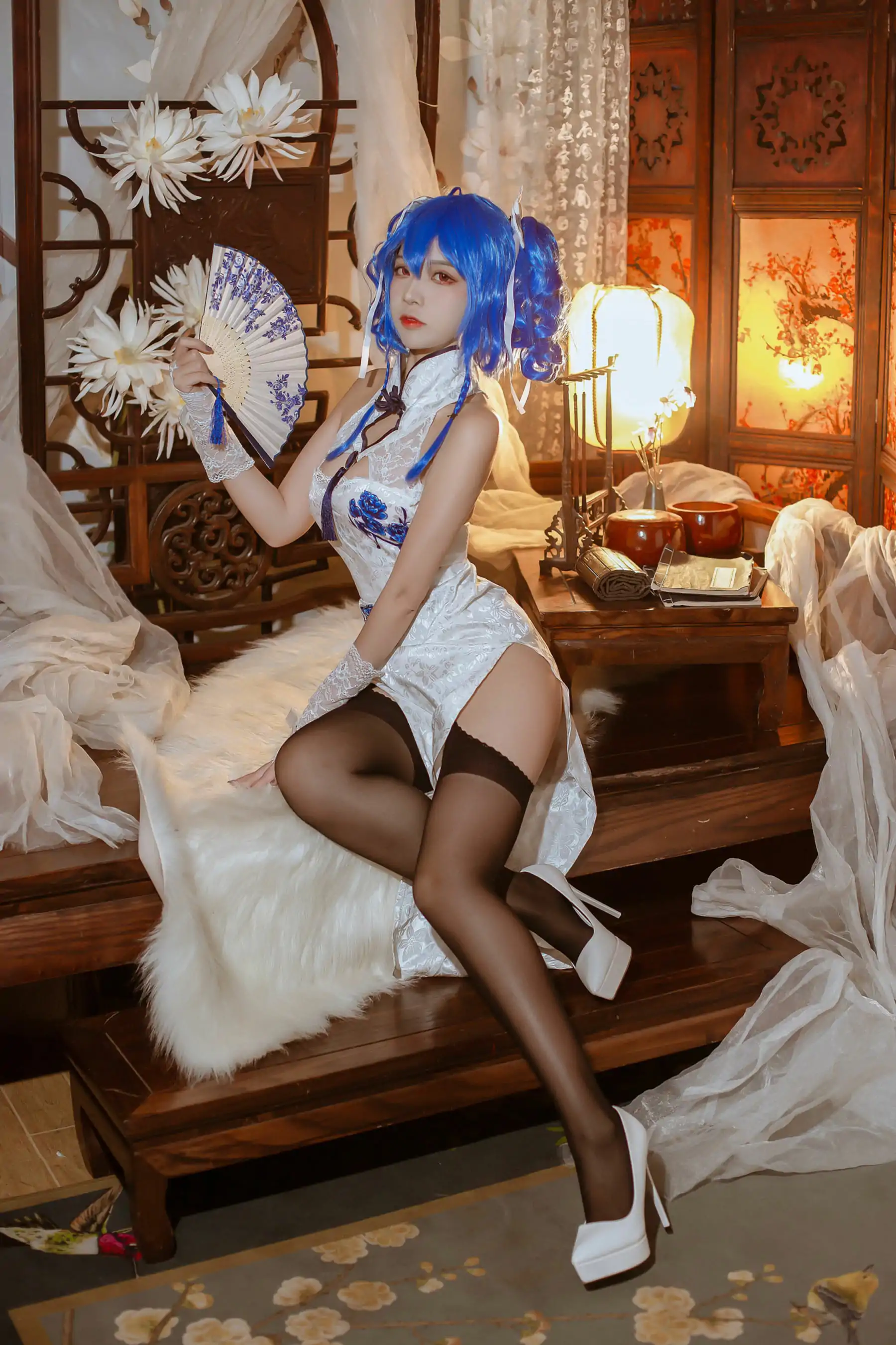 人气Coser 二佐Nisa - 碧蓝航线 圣路易斯 春之华