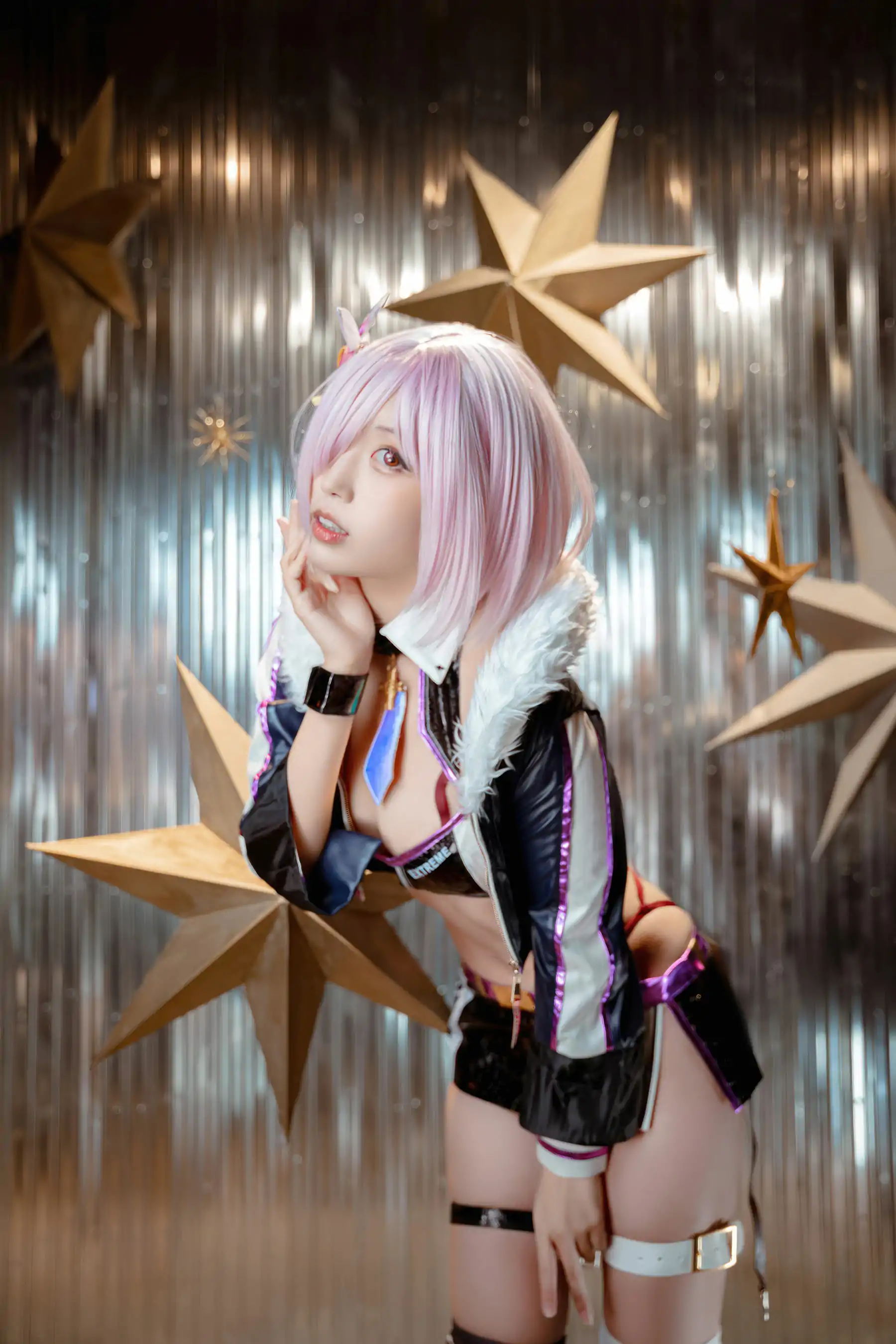 动漫博主 切切celia - FGO 玛修赛车服