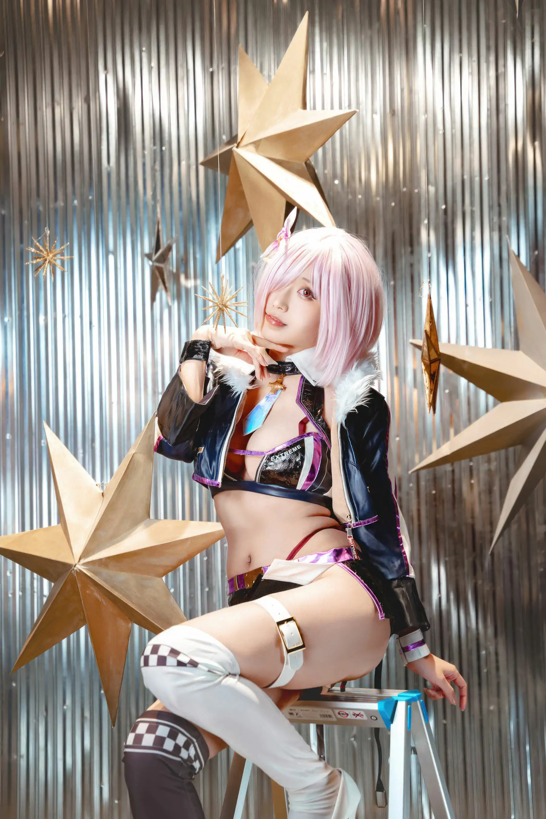动漫博主 切切celia - FGO 玛修赛车服