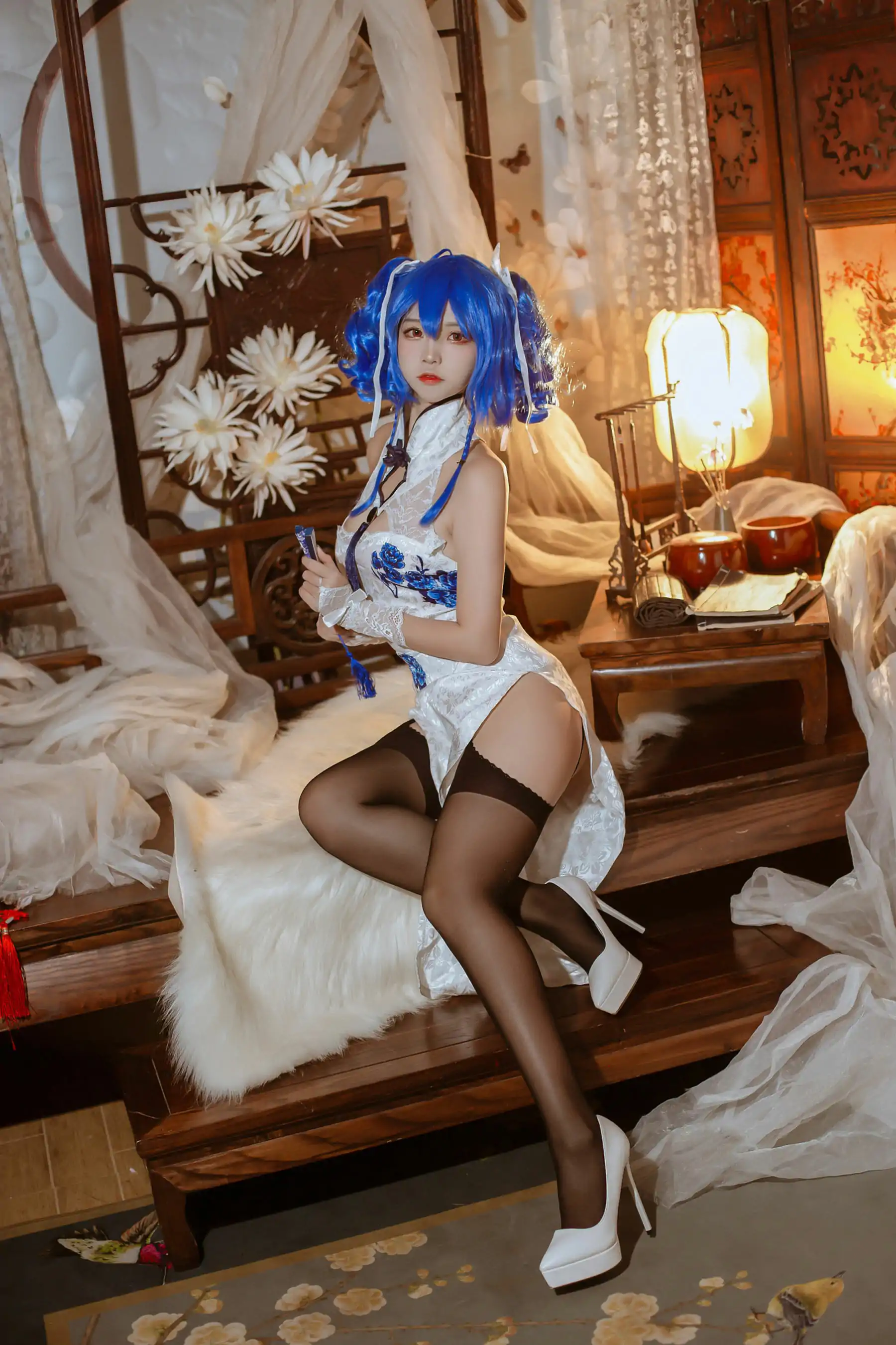 人气Coser 二佐Nisa - 碧蓝航线 圣路易斯 春之华
