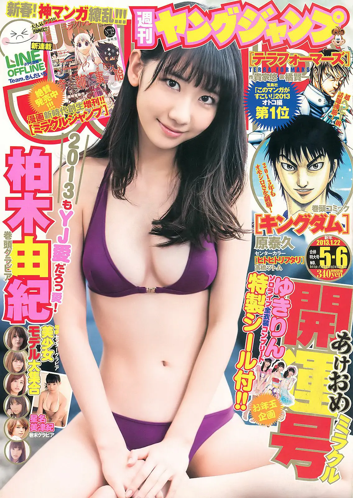 柏木由紀 星名美津紀 THE HOUSE OF CUTIES [Weekly Young Jump] 2013年No.05-06 写真杂志