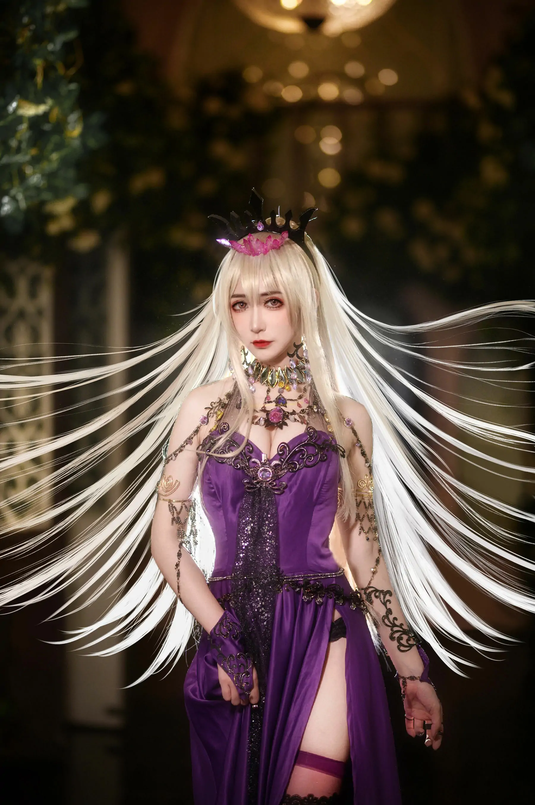 [福利COS] 动漫博主阮邑_Fairy - 黑枪呆礼服