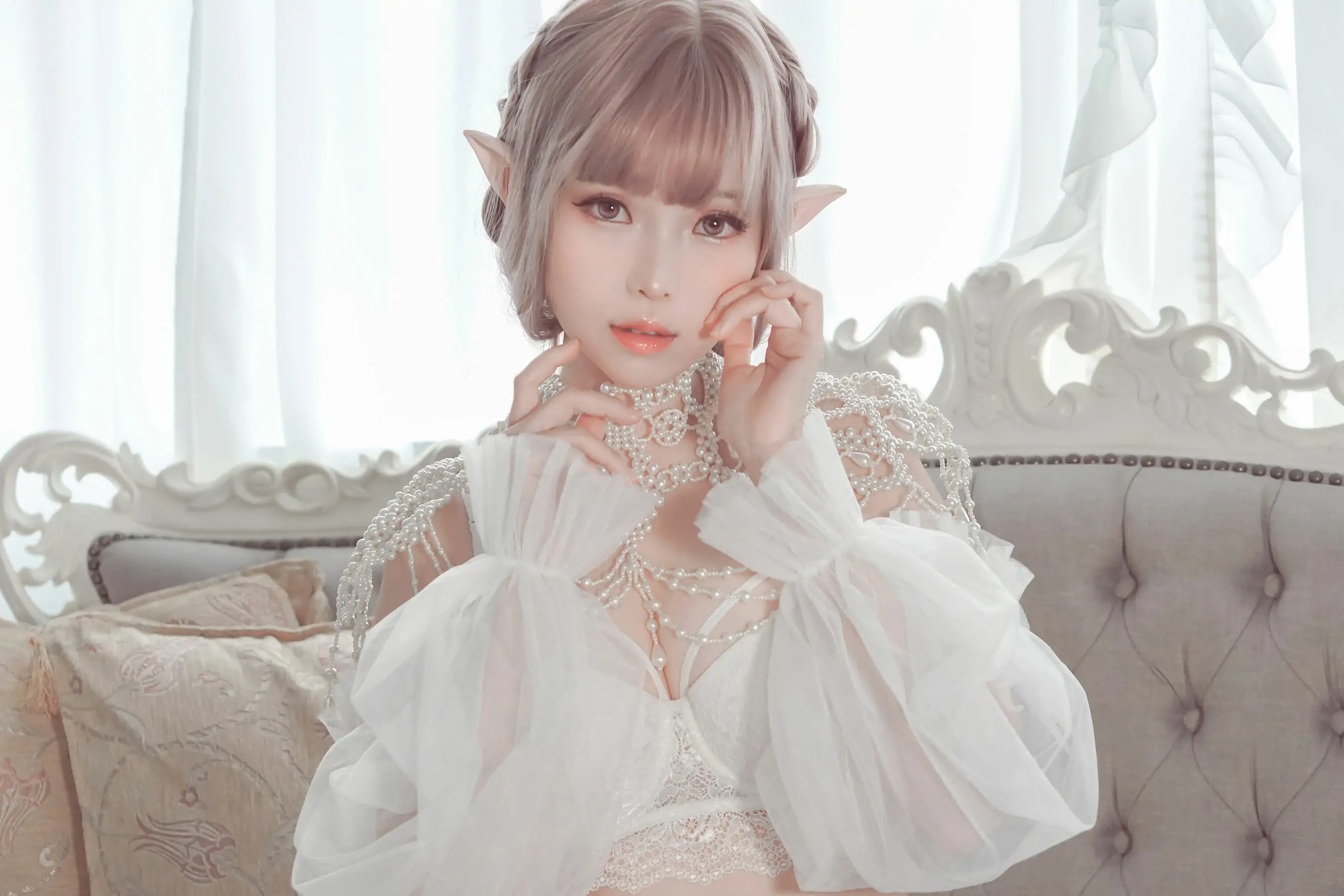 [福利COS] Ely_eee(ElyEE子) - Bride & Lingerie