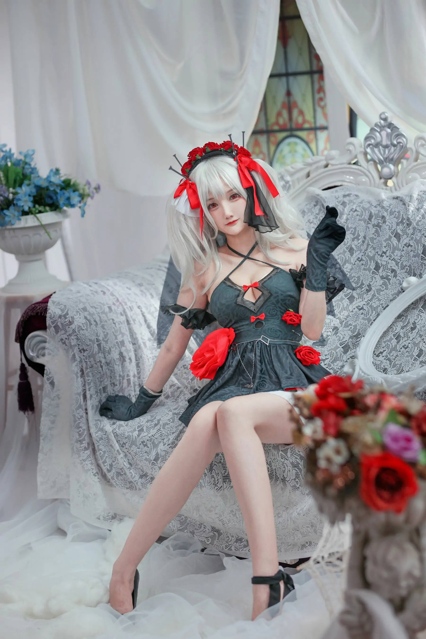 [福利COS] COS妹子仙九Airi - 吸血鬼誓约