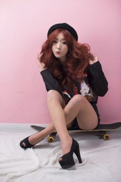 韩国美女模特敏儿棚拍写真合集(54P)-妹子,嫩模