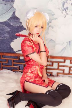 [风之领域] NO.164 红旗袍黑丝COS(40P)-图云谷