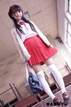 [萝莉COS] 神楽板真冬 红JK白过膝系列套图(112P)-图云谷