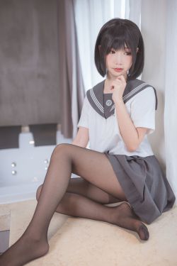 [萝莉COS] 面饼仙儿 – 脑内少女 黑丝JK(25P)-图云谷