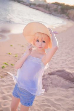 Coser小姐姐星之迟迟 刀剑乱舞COS乱藤四郎(28P)-图云谷