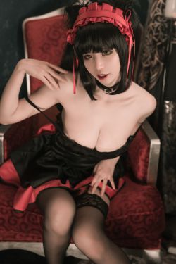 动漫博主爱老师_PhD 狂三 猫咪内衣(9P)-图云谷