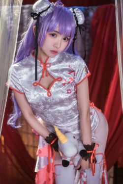 超人气Coser鳗鱼霏儿 碧蓝华裳 独角兽(10P)-图云谷