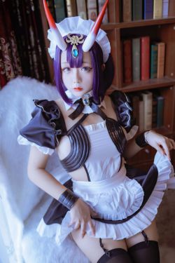 Cosplay日奈娇 酒吞女仆(41P)-图云谷