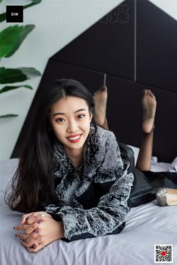 [斯文传媒SIW]  蓉儿 翻毛领拼色毛呢仿皮华贵长款大衣(63P)-图云谷