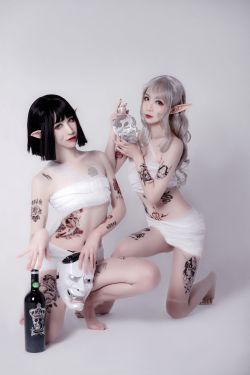 [COS福利] 动漫博主阮邑_Fairy – 绑带和武士(41P)-图云谷