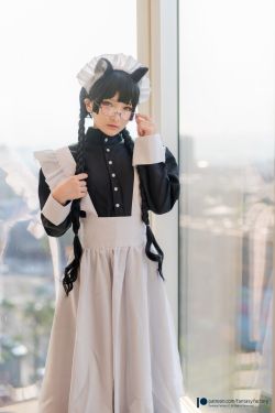 [COS福利] 小丁 [Fantasy Factory] Maid Meow 喵娘女仆(46P)-图云谷