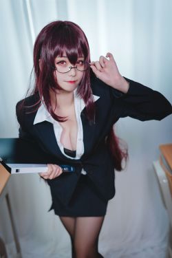[Cosplay写真] 萌系小姐姐蜜汁猫裘 – 师匠教师(11P)-图云谷