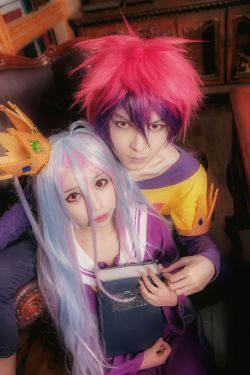 [Cosplay写真] 萌妹白易子教主 – 游戏人生(9P)-图云谷