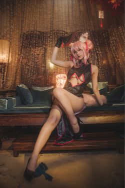 [Cosplay写真] 动漫博主铁板烧鬼舞w – 玉藻前(35P)-图云谷