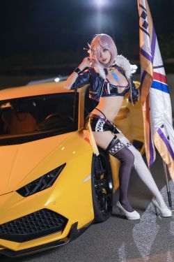 [Cosplay写真] 周叽是可爱兔兔 – 玛修赛车(21P)-图云谷