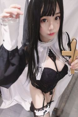 [Cosplay写真] 萌系小姐姐蜜汁猫裘 – 修女(25P)-图云谷