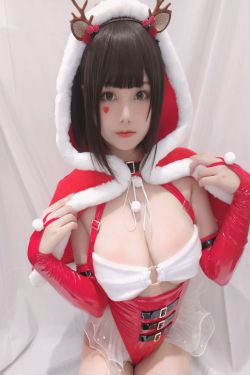 [Cosplay写真] 萌系小姐姐蜜汁猫裘 – 圣诞自拍(36P)-图云谷