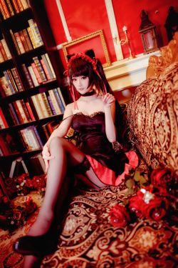 [Cosplay写真] 萌宠博主yui金鱼 – 时崎狂三 黑裙(11P)-图云谷